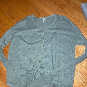 Juniors long sleeve top